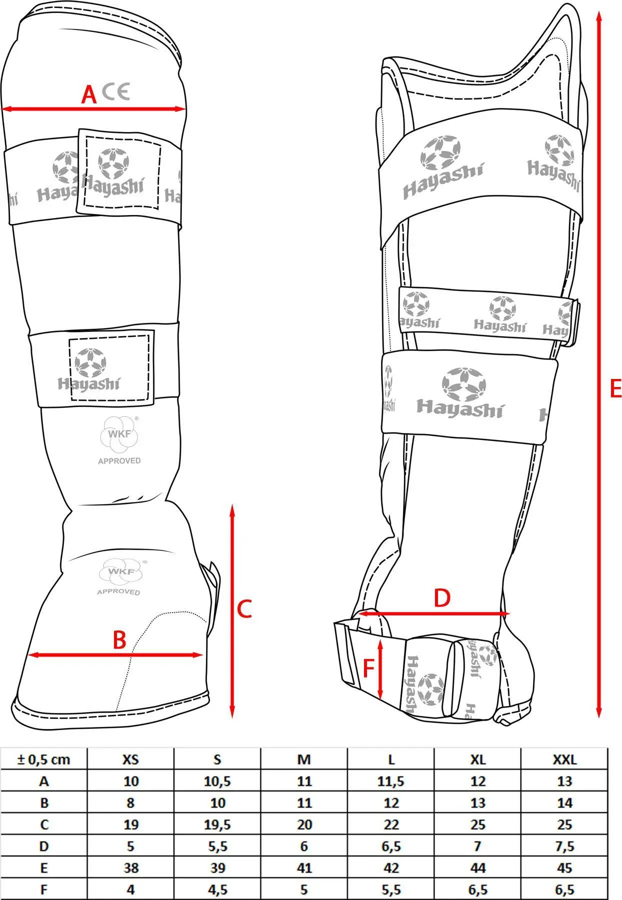Hayashi Ben Beskytter, WKF Approved 3 Hayashi Ben Beskytter, WKF Approved - Billede 3