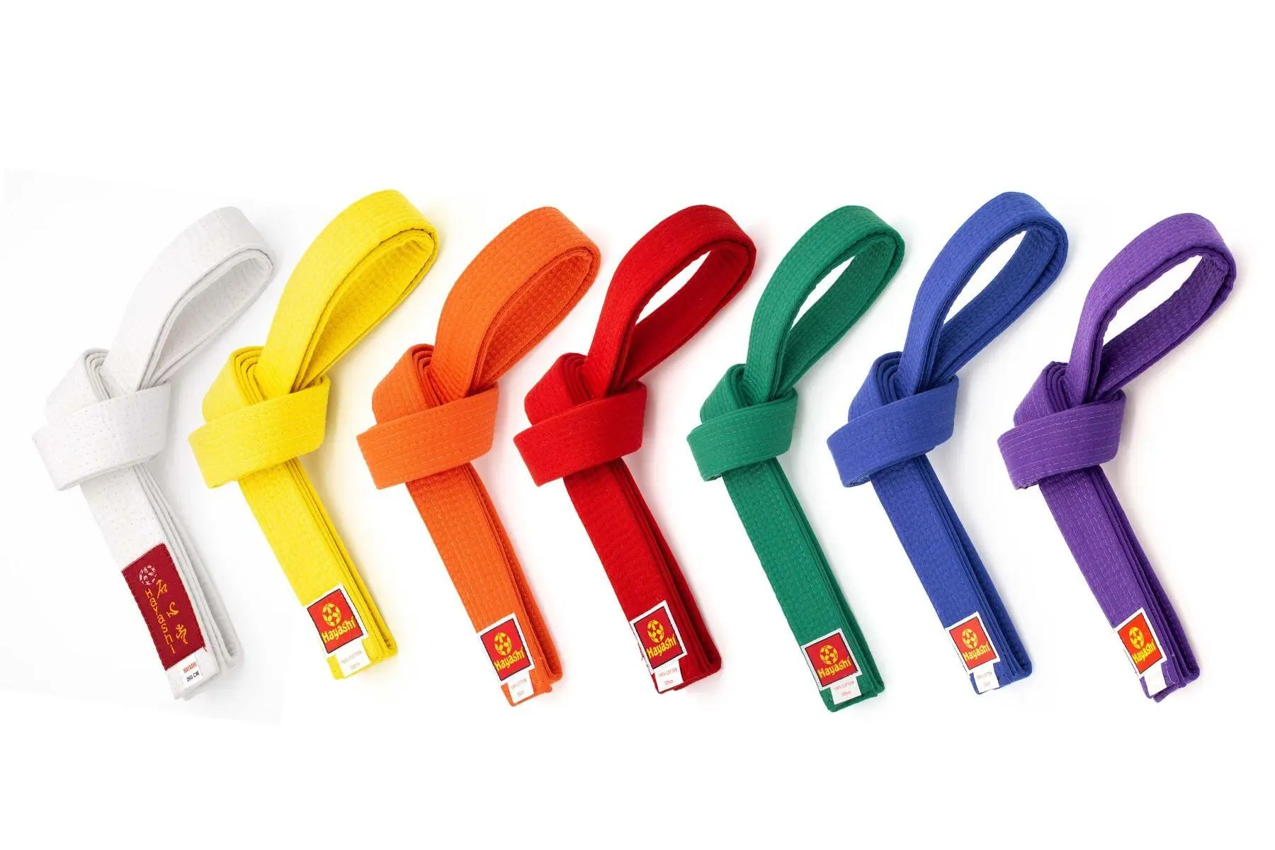 Hayashi Farvet Bælter 1 Hayashi Farvet Bælter