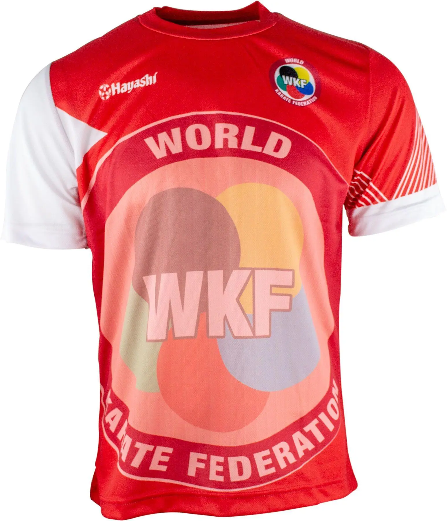 Rød WKF T-shirt 1 Rød WKF T-shirt